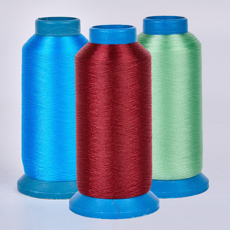 0.14mm Invisible Polyamide Monoembroidery Thread red color Mono Yarn