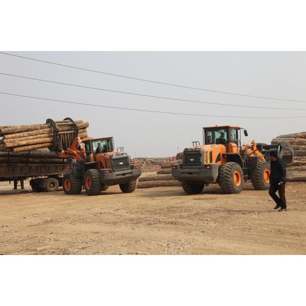 3 Cub Meter Capacity Medium Wheel Loader , 5 Ton Wheel Loader Powerful