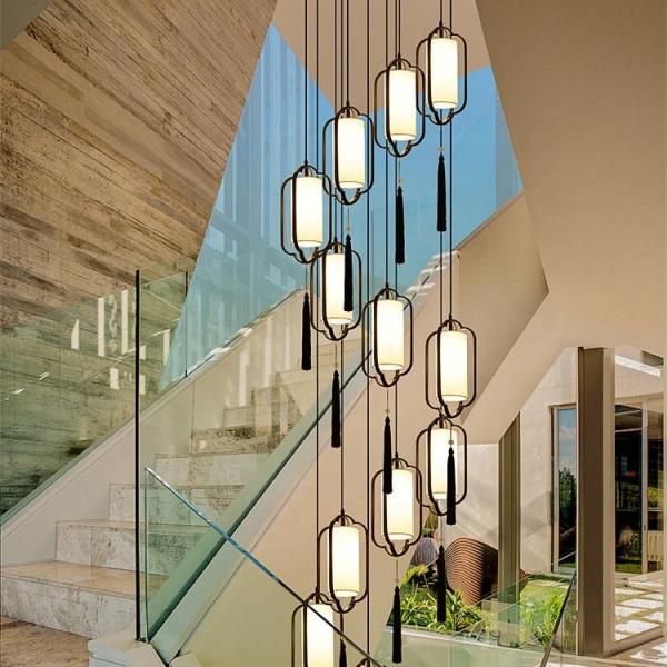 E27 Simplicity Art Modern Pendant Light For Wedding House Staircase