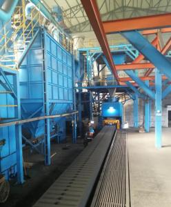 220V / 380V Resin Sand Production Line Customized Color For Casting Iron