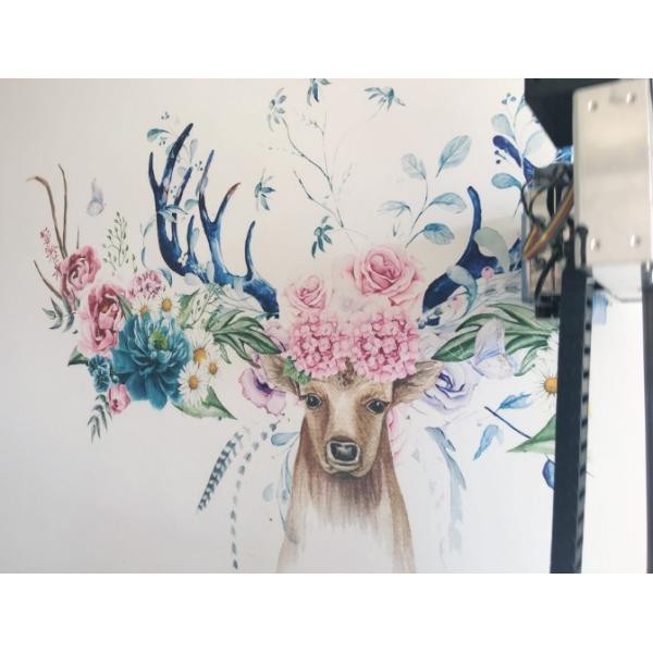 movable wheels DX-10 EPSON Auto Lift 3D Wall Inkjet Printer