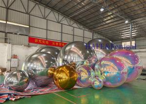 China Factory Custom Large Inflatable Mirror Ball For Advertising wholesale