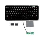 Integrated Silicone Rubber Keyboard With Backlight 2 External Mouse Keys