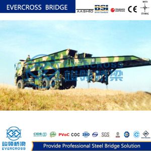 China Large Span Emergency Mechanized Bridge 22.5m Length Energy Saving wholesale