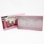 Custom Private Label Clear Window Perfume Paper Packaging Box with Insert
