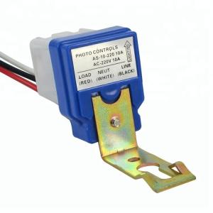 Dusk To Dawn Button Photo Control Switch Waterproof Flush Mount 220v