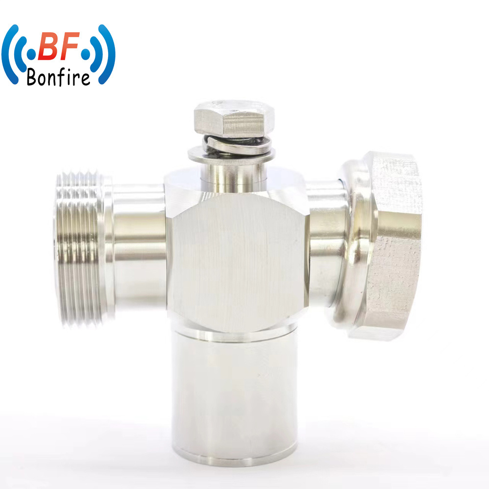 698-3800MHz RF Arrester RF TV Fjk Surge Arrester F Type Male to Female Lightning Surge Protector 3G 90V 230V 600V Lightning Protection Gas Tube RF Arrestor