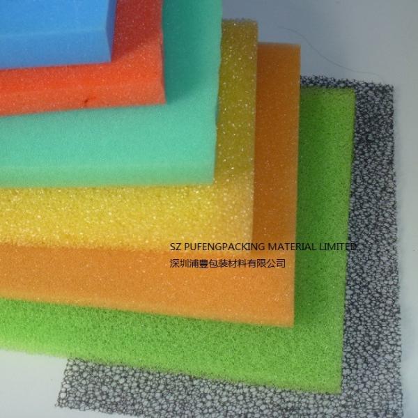 Quality 20PPI 25PPI Polyurethane Foam Filter , 40mm Activated Carbon Sponge Filter for sale