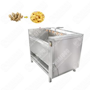 Industrial Potato Peeling Machine Root Vegetable Peeler 1600 * 1030 * 850mm