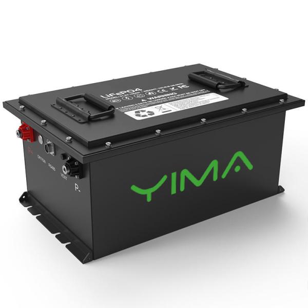 12S1P 16S1P Lifepo4 Electric Golf Cart Lithium Battery 5 Years Warranty