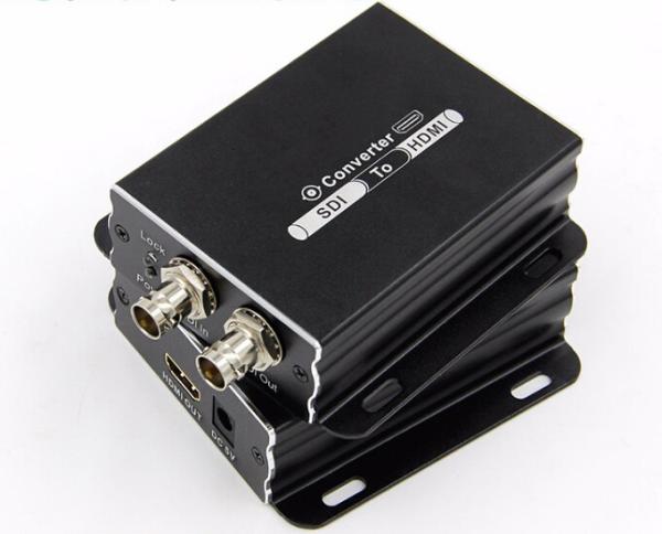 Quality 3G / HD / SD Digital Video Converter SDI Input To hdmi and SDI Output for sale