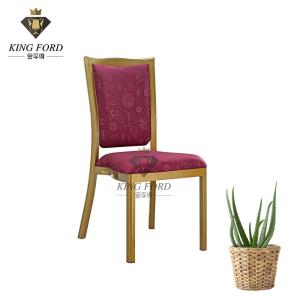 China 8cm Foam Seat Modern Imitated Wood Chair Timber Look Finish wholesale