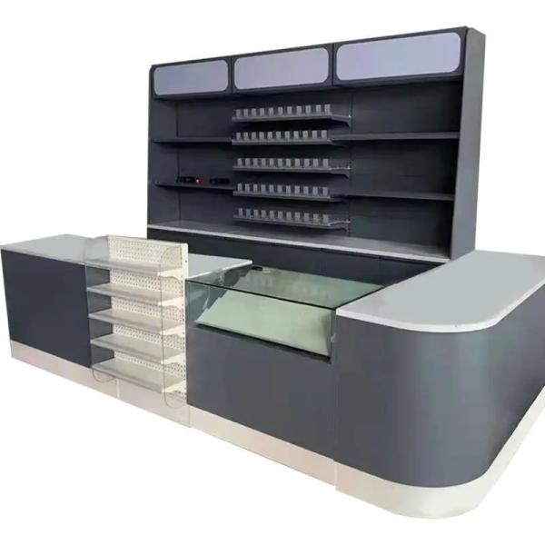 Quality CE Certificate Supermarket Checkout Counter Customzied Size Layer for sale