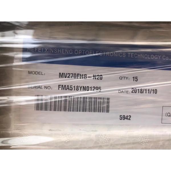 1920*1080 Pixels Smart Touch Screen Monitor BOE LCD Model 27" HD LCD Model MV270FHB-N20