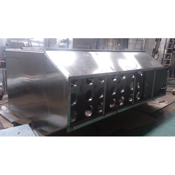 High Efficiency Horizontal Fluid Bed Dryer Machine Adjustable Temperature