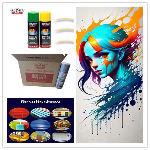 Quality 450ML Red Acrylic Spray Paint Fast Dry For Appliance / Boat / Car Paint for sale