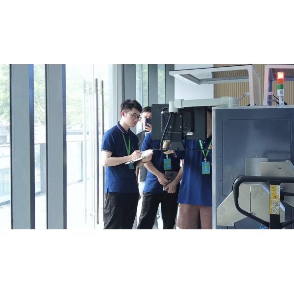 Customized IML AI Visual Inspection Machine High Speed Deep Learning For Dairy Food Beverage Packaging Quality Control