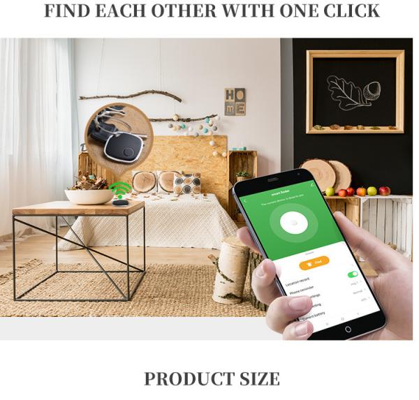Quality Mini Anti Lost Alarm Blue Tooth Pet Tracker Real Time Location Tracking Device Tuya Smart Tag GPS Locator Key Finder for sale