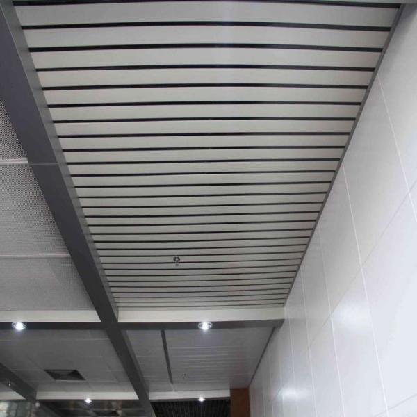 U Strip Aluminum Metal Ceiling 0.8mm