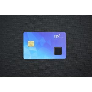Hardware Software Design biometric fingerprint card 3.0mm 7816 interface