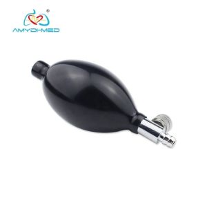 Black Blood Pressure Cuff Bulb Medical Alcohol Disinfecting Surgical Supplies