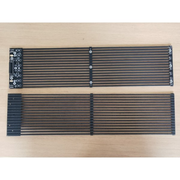 AC100-240V 60Hz Input Transparent LED Display Screen for Indoor Advertising Video Display Function 3-5 Years Warrant