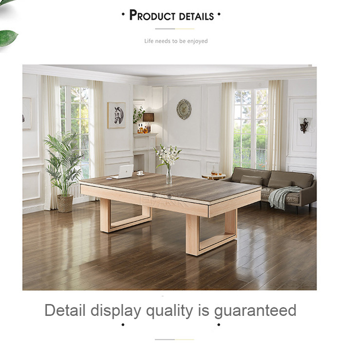 8 Foot Home Billiards Table Wood Tennis Tables Game