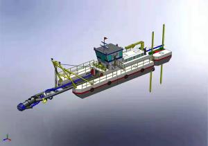 Customizable Sand Mining Dredger Equipment 20inch Model for Extraction and Mining