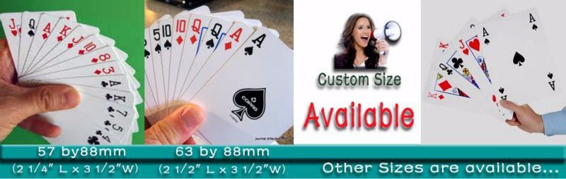 Competitive Price Poker Card Game Printing Custom Playing Cards