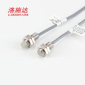 Cylindrical Inductive Proximity Switch Sensor With Cable Type DC 3 Wire High Precision Shorter