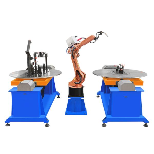 Quality Robot Arm 6 Axis Motorcycle Frame Robotic Welding Station Robot Welding Positioner for sale