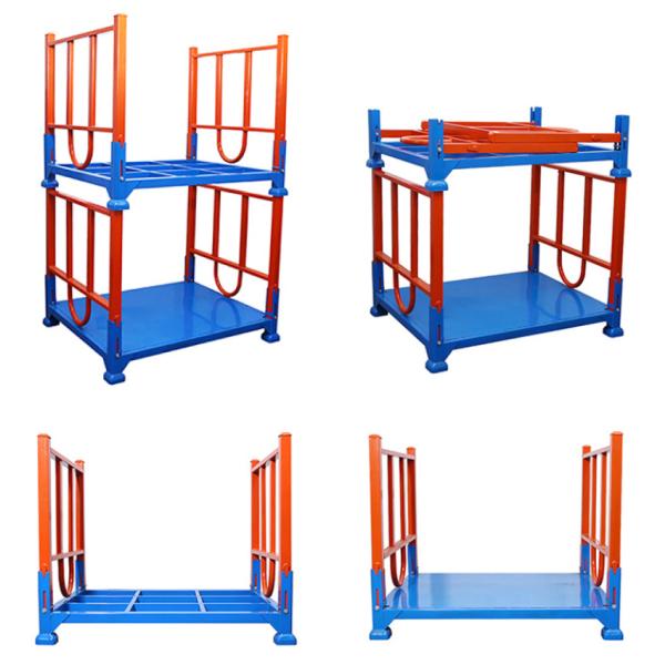 Folding Pallet Stacking Rack