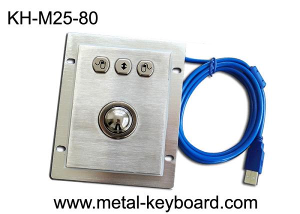 Quality Waterproof Industrial Pointing Device Rugged Laser Module Trackball No Noisy Operation for sale