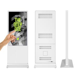 China 55 inch Stand alone mp4 player touch screen tablet built in printer wifi self service kiosk touch screen monitor wholesale