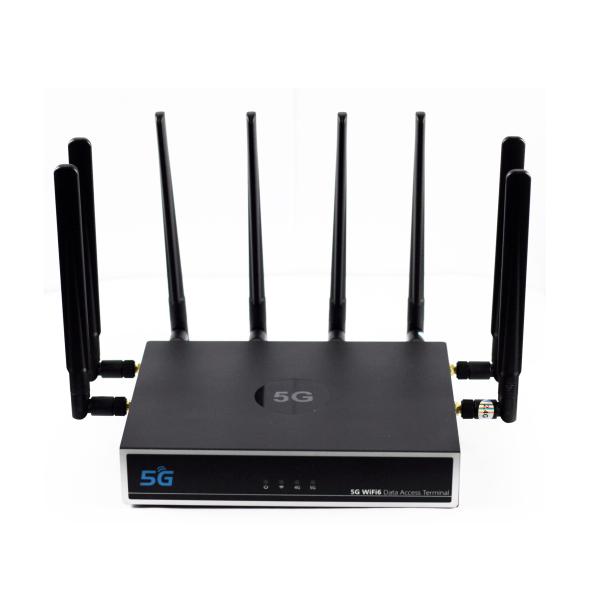 Quality Indoor Desktop Smart WIFI 6 Router With High Security And Wide Frequency Band for sale