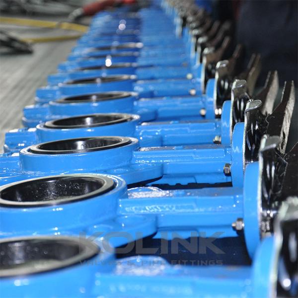 Cast Iron Wafer Butterfly Valve Class150 PN16 Resilient Seated