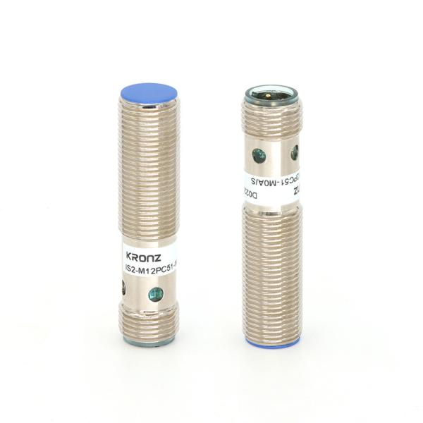 Quality PNP NO Inductive Sensors For Detecting Magnetic Metal 0-1.6mm Red LED Display for sale
