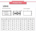Black UNIVO UBH6Y High-Precision Universal Display with Flexible Input Signal
