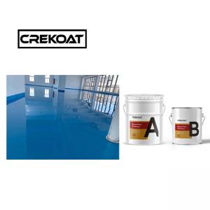 China 2 Pack Industrial Epoxy Floor Coating / Paint Poured for Heavy Traffic wholesale