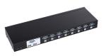 Desktop Control 8 Port KVM Switch VGA USB Type A Female With Audio Multi