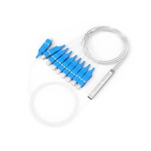 Operating Wavelength 2 Conductor PLC Fiber Splitter with FC/SC/LC/ST Connector