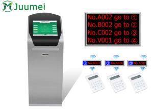 China Waiting Queue Management System Ticket Dispenser / Wireless Queuing System wholesale