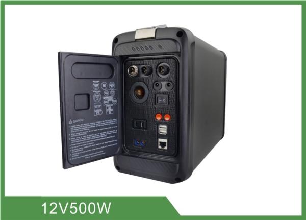 Quality 500W Portable Camping Battery Power Source Lithium Battery Inverter BMS All in One for sale