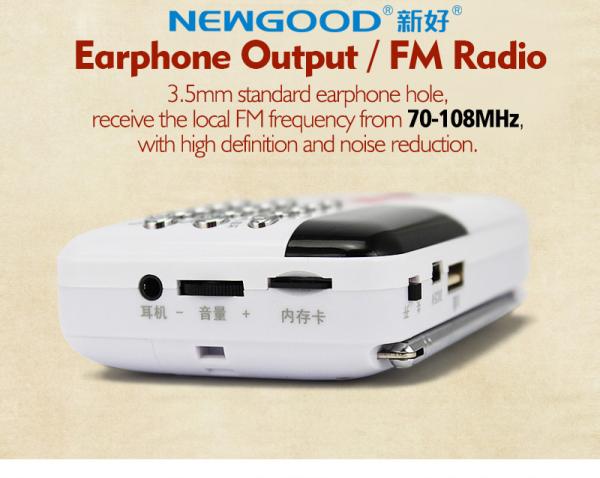 Quality Usb mini speaker with tf card reader for sale