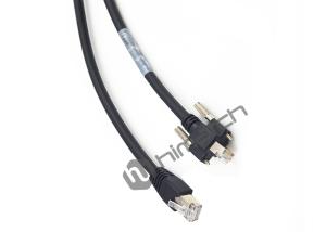 High Speed Gige Vision Cable , Shielded Ethernet Cable M2 Nickel Plated Screws