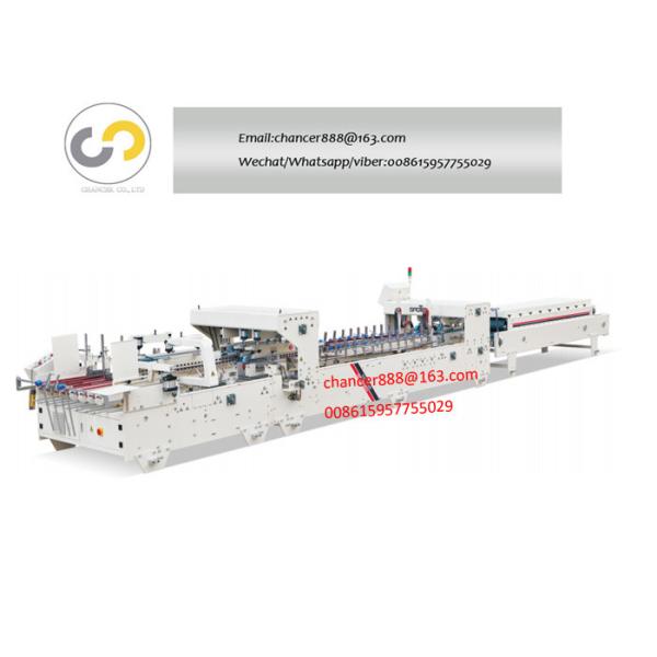 Automatic Corrugated Box Folder Gluer Machine, Carton folder gluer