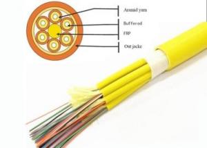 China Breakout fiber optic cable,12/24/36/48/72/144 core G652D SM/MM/OM3/OM4 indoor cabling multicore optical fiber cable wholesale
