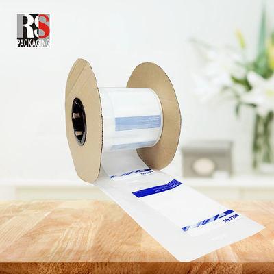 Custom Printed LDPE Plastic Fan-Folded Perforated Pre-Opened On A Roll Poly Auto