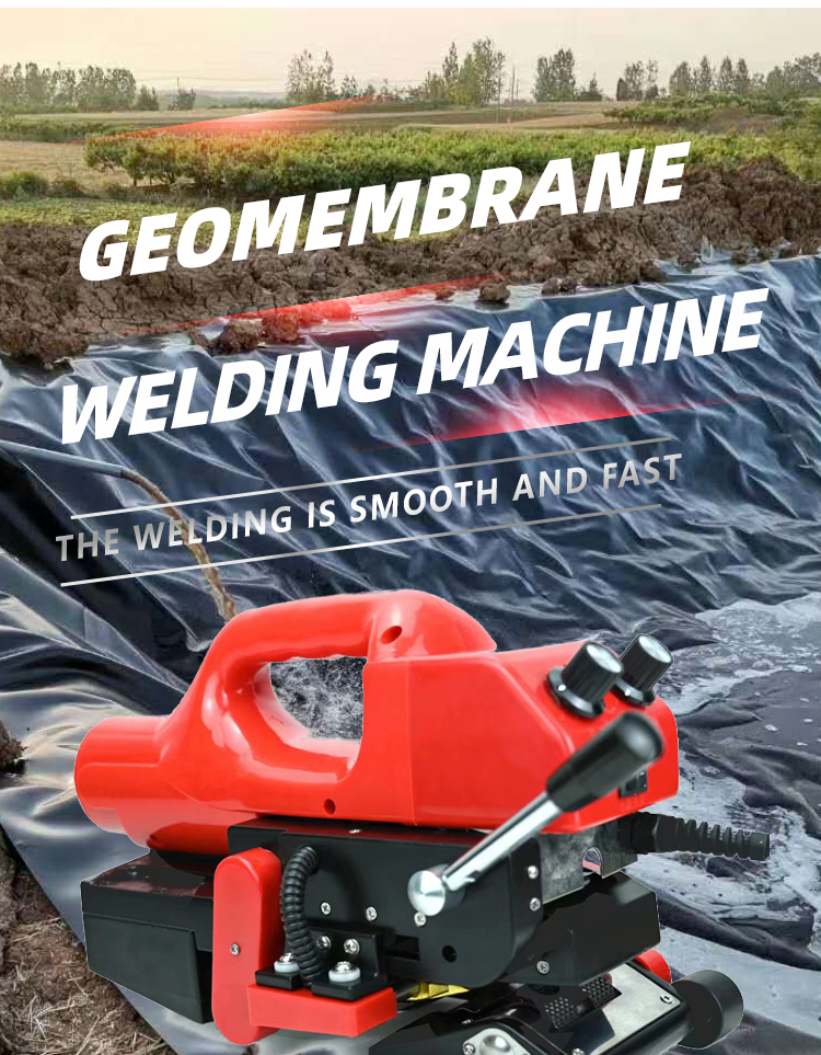 220v Input Voltage Geomembrane Welding Hand-held Machine for PVC PE EVA Plastic Type