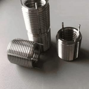 China M10 10mm Stainless 304 Keylocking Threaded Inserts Transparent Passivated wholesale